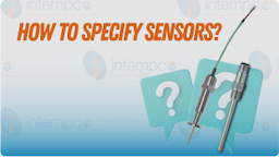 How to Specify Sensors
